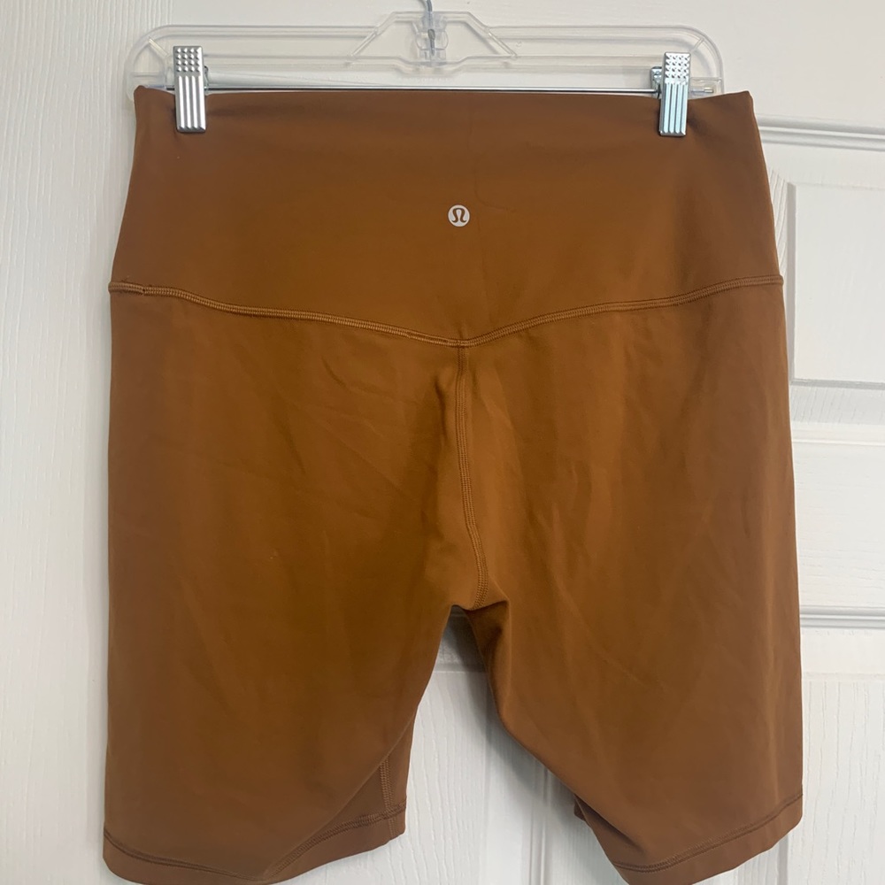 Lululemon Brown Biker Shorts